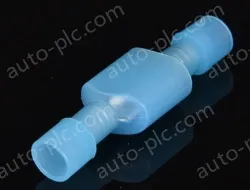 FDFN2-250(Blue male and female)Fully insulated terminal with cold crimp termination