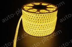 120 beads without wireless double oblique row white + yellow + medium light strip 3 colors