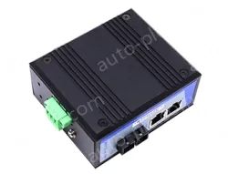 UOTEK 2-Port Gigabit Network Fiber Optic Transceiver