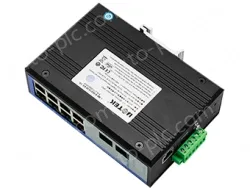 UOTEK 10-Port Full Gigabit Managed Ethernet Switch
