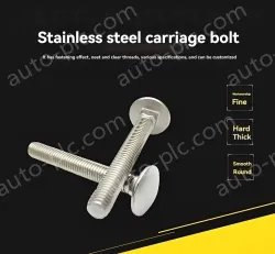 Big head carriage bolt M6*45