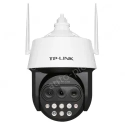 Three-eye zoom full-color 4G high-speed dome camera