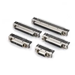 SCSI Connector Series 90 Degree PCB Board-to-Board Servo 50-PIN Headers