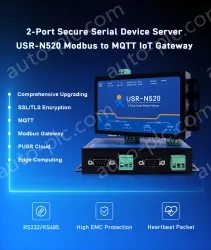 RS-232/485 serial devices to the TCP/IP network