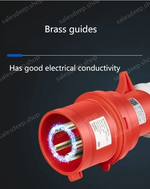 5 pole 32A connector