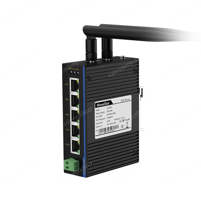 5 Ports Din-Rail Industrial WIFI Wireless Router