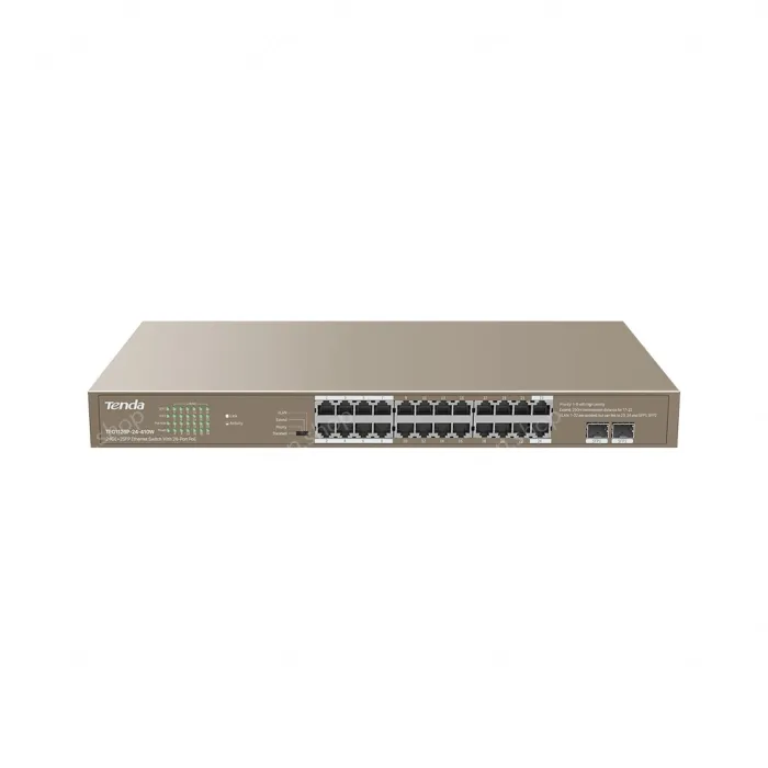 24GE+2SFP Ethernet Switch With 24-Port PoE