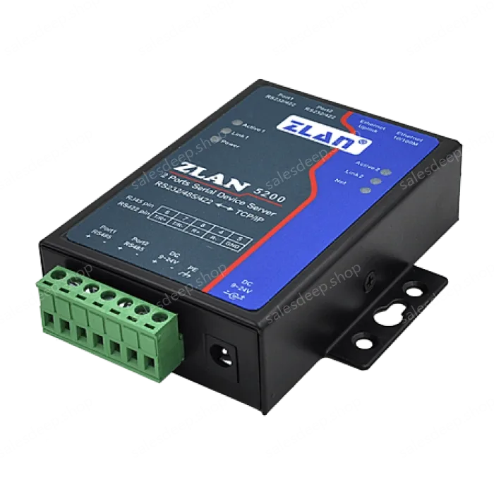 2 Ports Serial Device Server