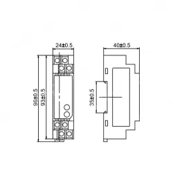 YDL series, YDL-U AC voltage transmitters