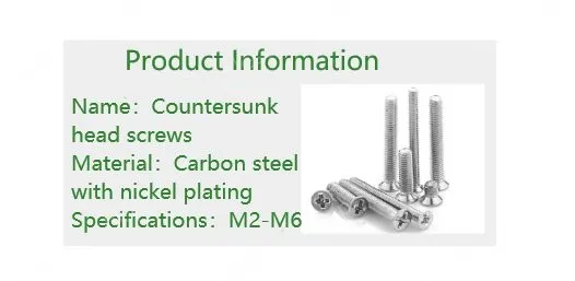 Electronic screws M1.2*8